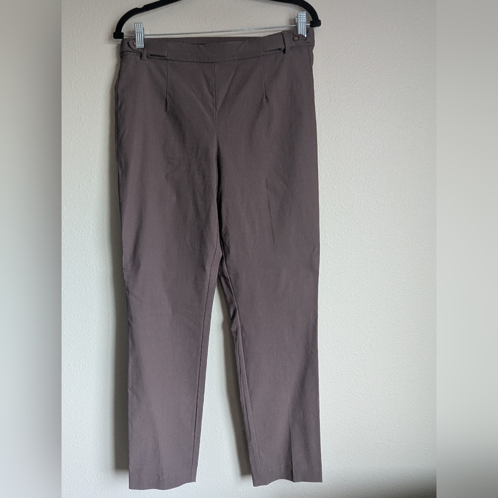 NWOT Violets & Roses Dusty Purple Pull On Slacks Size 12/31